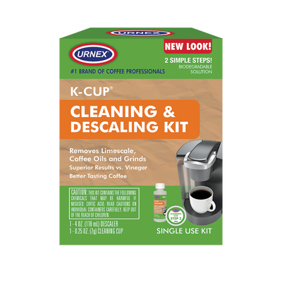 Urnex K-Cup Brewer Descaling & Cleaning Kit