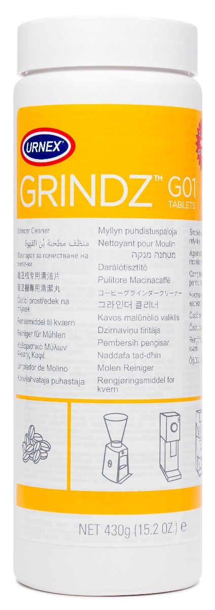 Urnex Grindz Grinder Cleaning Tablets — 430 g